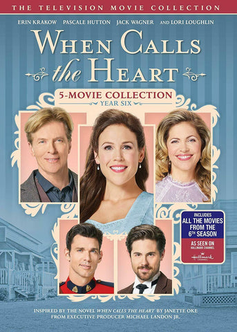 When Calls the Heart Year Six 5 Movie Collection Season 6 Hallmark Channel DVD