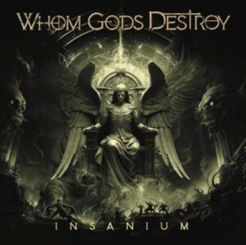 Whom Gods Destroy Insanium 2 Disc New CD + Media Book