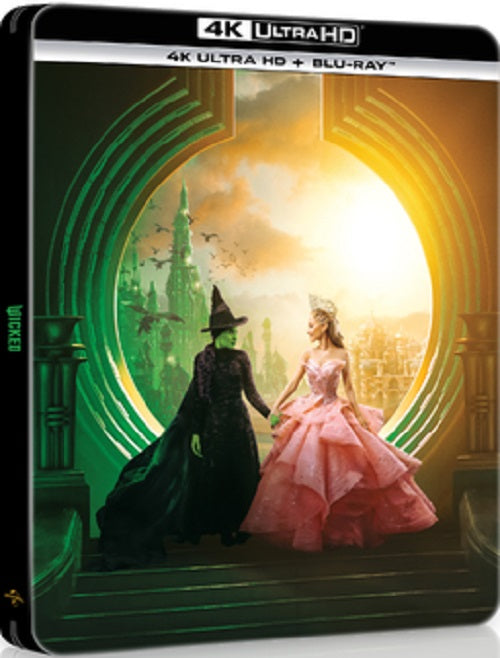 Wicked 2024 Limited Collectors Steelbook 4K Ultra HD Reg B Blu-ray Presale