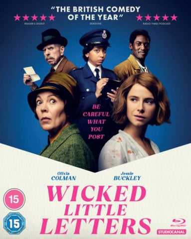 Wicked Little Letters (Olivia Colman Jessie Buckley) New Region B Blu-ray