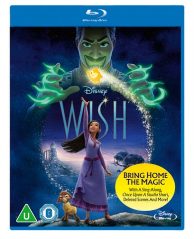 Wish (Ariana DeBose Alan Tudyk Chris Pine) New Region B Blu-ray Walt Disney