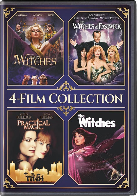 Witches + Witches of Eastwick + Practical Magic 4 Film Collection DVD Presale
