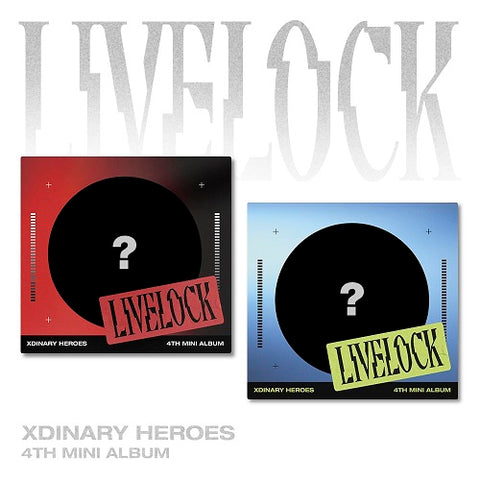 Xdinary Heroes Livelock Digipack Random Cover New CD + Sticker + Photo Book