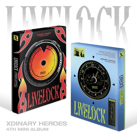 Xdinary Heroes Livelock Random Cover New CD Photo Book Photos Photo Cards Poster