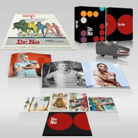007 Bond Dr No Anniversary Edition New Region B Blu-ray + Steelbook