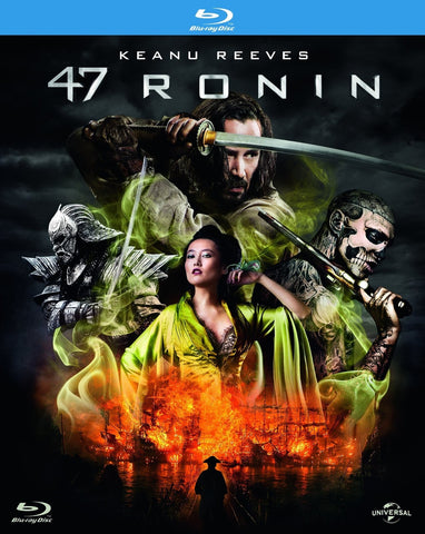 47 Ronin (Keanu Reeves Rinko Kikuchi Rick Genest) New Region B Blu-ray