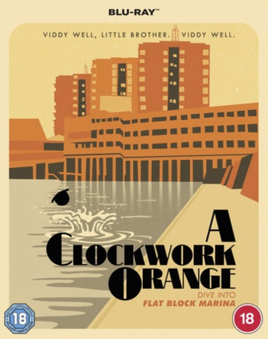 A Clockwork Orange (Malcolm McDowell Patrick Magee) New Region B Blu-ray