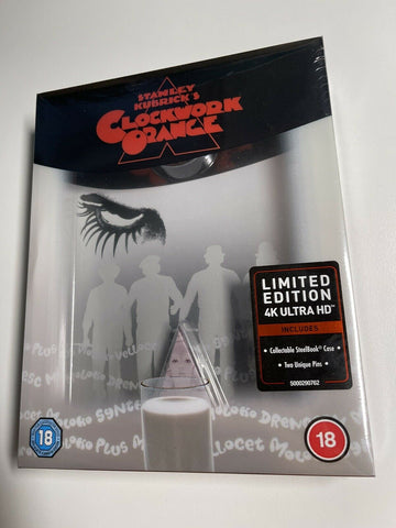 A Clockwork Orange 4K Steelbook Titans of Cult Release Ultra HD Reg B Blu-ray