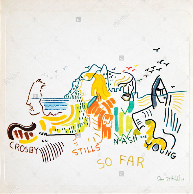 Crosby Stills Nash and Young So Far & New Vinyl LP Album
