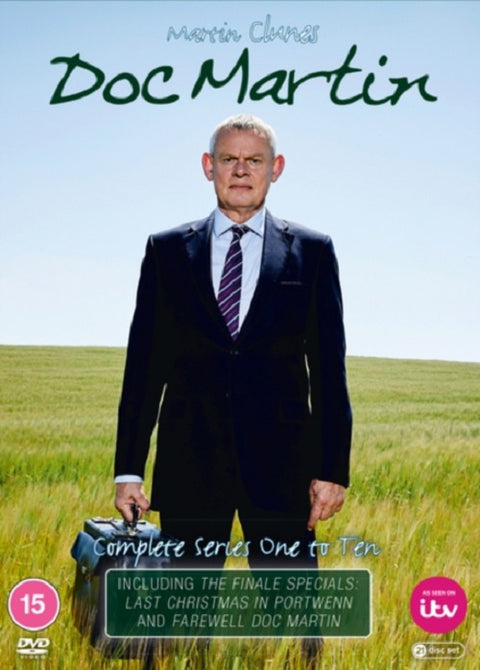 Doc Martin Series Season 1 2 3 4 5 6 7 8 9 10 + Finale Complete Collection DVD