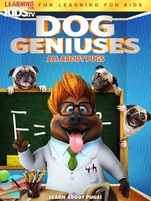 Dog Geniuses All About Pugs (Gina Fuller KJ Schrock Kyle Anderson) New DVD