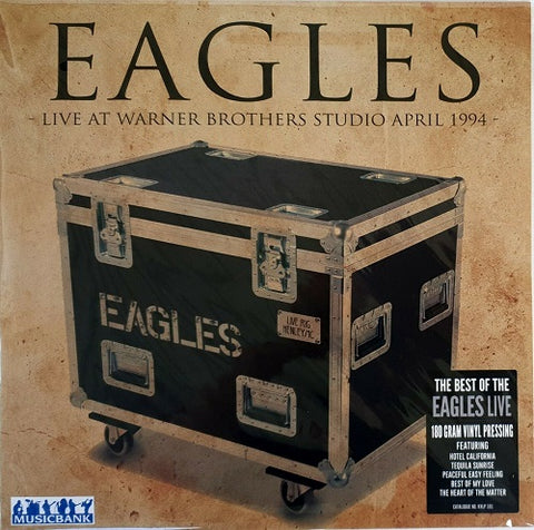 Eagles Best Of Live At Warner Brothers Studio April 1994 New Vinyl LP Album