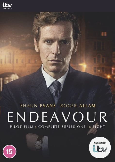 Endeavour Complete Series 1 2 3 4 5 6 7 8 Season 1-8 (Shaun Evans) Region 2 DVD