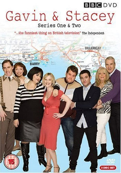 Gavin and Stacey Series 1 + 2 New Region 4 DVD IN STOCK NOW