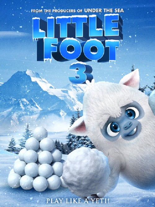 Little Foot 3 (Simon Hill Nikki SooHoo Larry G. Jones) Three New DVD
