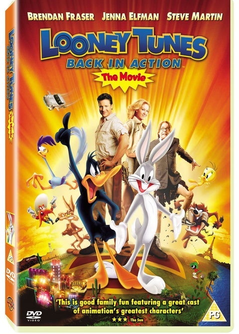 Looney Tunes Back in Action The Movie (Timothy Dalton Steve Martin) Region 2 DVD
