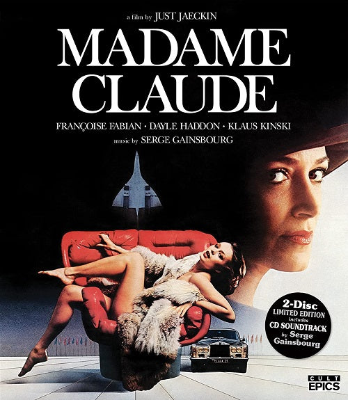 Madame Claude (Dayle Haddon Klaus Kinski) Limited Edition New Blu-ray + CD