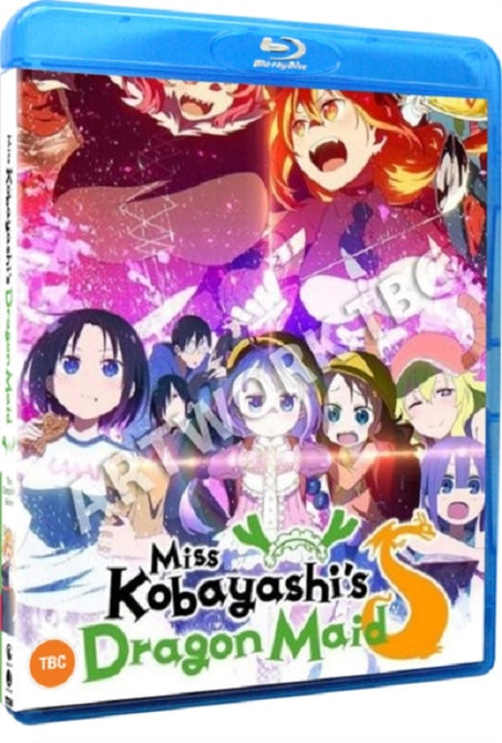 Miss Kobayashis Dragon Maid S Season 2 Series Two Second New Region B Blu-ray