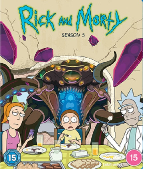 Rick And Morty Season 5 Series Five Fifth & New Region B Blu-ray