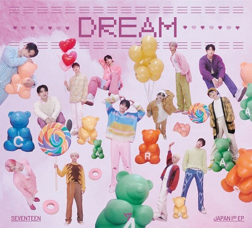 Seventeen Dream Version C 17 New CD + Photo Book + Photos + Photo Cards