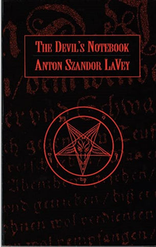 The Devil's Notebook by Anton Szandor LaVey Devils New Paperback Book