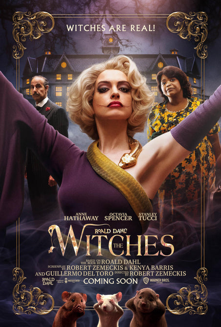 Roald Dahl's The Witches (Anne Hathaway Octavia Spencer) Dahls New DVD