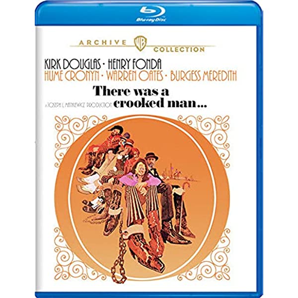 There Was a Crooked Man (Kirk Douglas Henry Fonda) New Region B Blu-ray