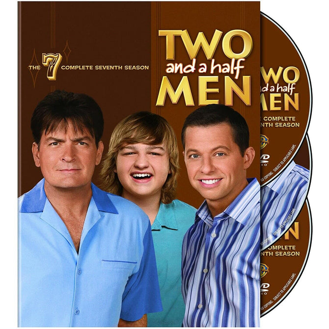 Two and a Half Men Season 7 Series Seven Seventh (Charlie Sheen) & Region 4 DVD