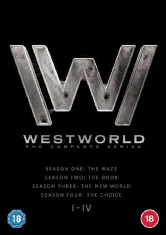 Westworld Season 1 2 3 4 Complete Series Collection (Evan Rachel Wood) New DVD