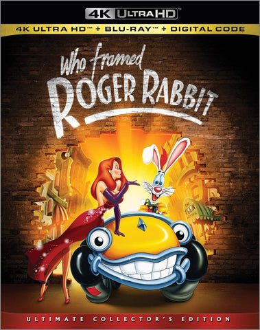 Who Framed Roger Rabbit Ultimate Collector's Edition New 4K + Blu-ray