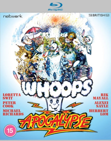 Whoops Apocalypse (Loretta Swit Peter Cook Michael Richards) Region B Blu-ray