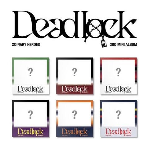 Xdinary Heroes Deadlock Compact Version New CD + Photos + Photo Cards + Poster