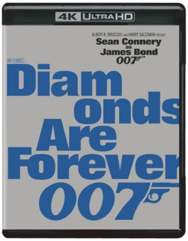 007 Diamonds Are Forever (Sean Connery) 4K Ultra HD Region B Blu-ray Presale