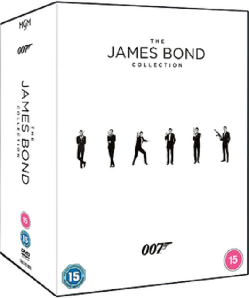 007 James Bond Complete Collection 25 Films New DVD Presale