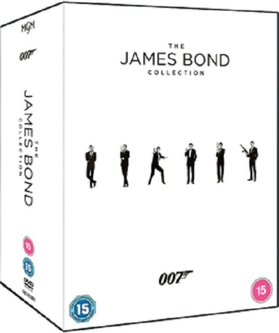 007 James Bond Complete Collection 25 Films New DVD Presale
