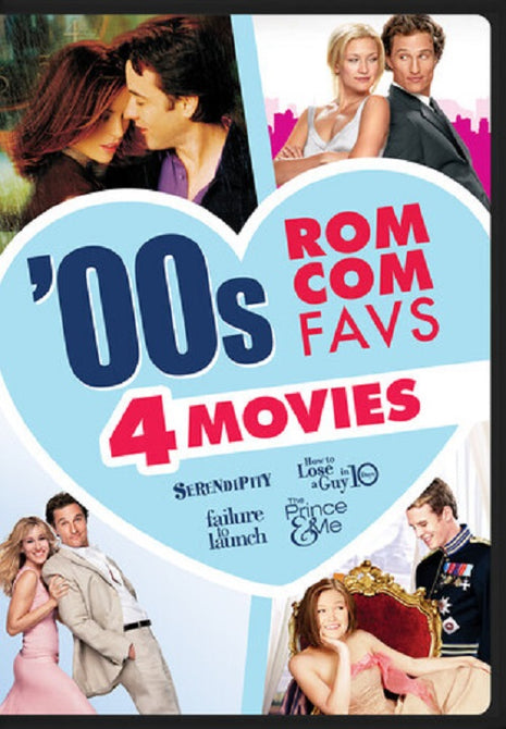 00s Rom Com Faves 4 Movie Collection (John Cusack Jeremy Piven) New DVD