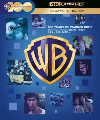 100 Years Warner Bros New Hollywood 5 film Collection 4K Ultra HD Reg B Blu-ray