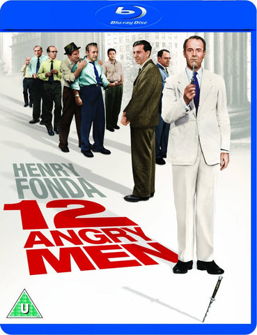 12 Angry Men - Blu-ray (Henry Fonda, Lee J. Cobb) Twelve New Region B