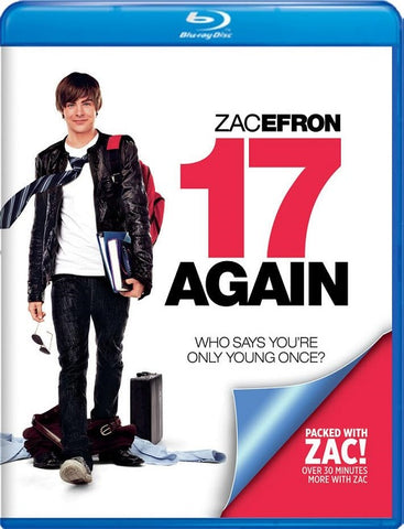 17 Again (Zac Efron Leslie Mann) Seventeen New Blu-ray Presale