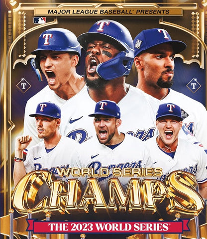 2023 World Series Champions Texas Rangers New Blu-ray