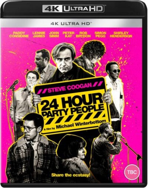 24 Hour Party People (Steve Coogan) New 4K Ultra HD Region B Blu-ray Presale