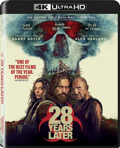 28 Years Later (Aaron Taylor-Johnson) New 4K Ultra HD Blu-ray + Digital