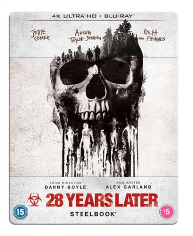28 Years Later New 4K Ultra HD Region B Blu-ray + Steelbook