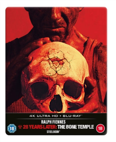 28 Years Later The Bone Temple 4K Ultra HD Region B Blu-ray + Steelbook Presale
