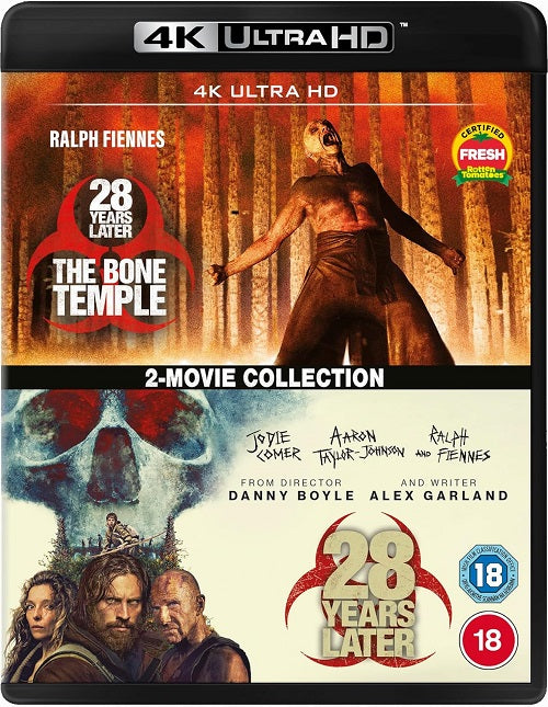 28 Years Later + The Bone Temple New 4K Ultra HD Blu-ray Presale