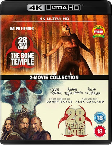 28 Years Later + The Bone Temple New 4K Ultra HD Blu-ray Presale