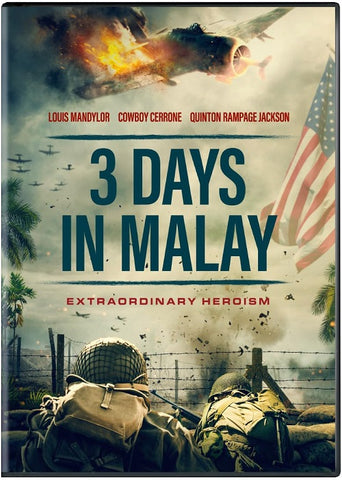 3 Days in Malay (Louis Mandylor Donald 'Cowboy' Cerrone) Three New DVD