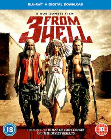3 from Hell (Sheri Moon Zombie Sid Haig) Three New Region B Blu-ray