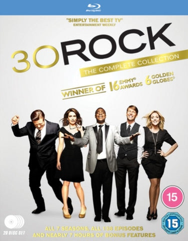 30 Rock Season 1 2 3 4 5 6 7 The Complete Series New Region B Blu-ray Box Set