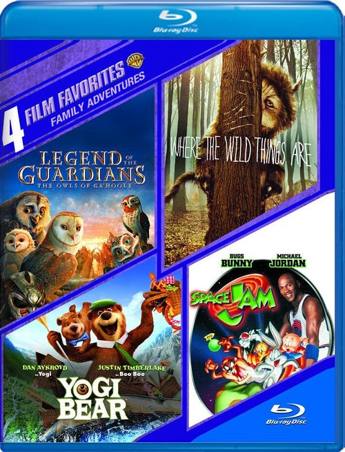 4 Film Favorites Family Adventures New Blu-ray Box Set Presale